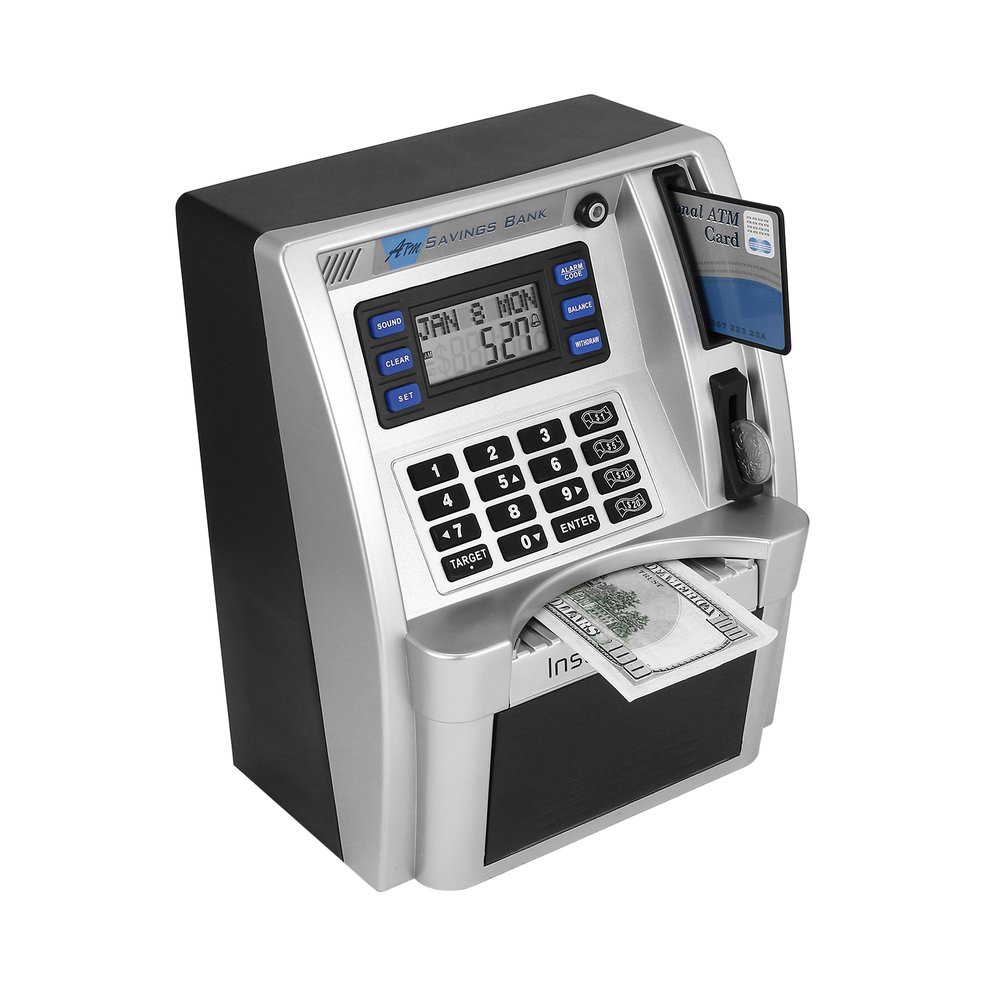 allbuy] ATM Savings Bank Insert Bills Perfect for Kids Gift Own ...