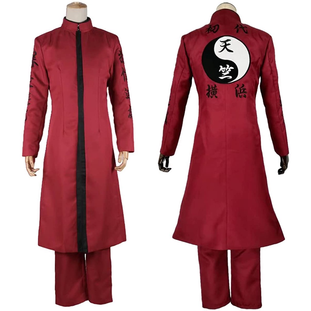 Holoun ชุดเสื้อแจ็กเก็ต คอสเพลย์อนิเมะ Tokyo Revengers Cosplay Tenjiku Izana Kurokawa 2 ชิ้น