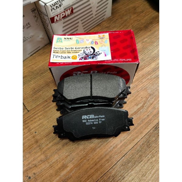 ผ้าเบรค / ผ้าเบรคหน้า New Altis Nav1 Noah Voxy Sienta