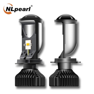 Nlpearl Canbus 90W โคมไฟ H4 LED โปรเจคเตอร์เลนส์หลอดไฟ 20000LM 12V24V สําหรับติดรถยนต์