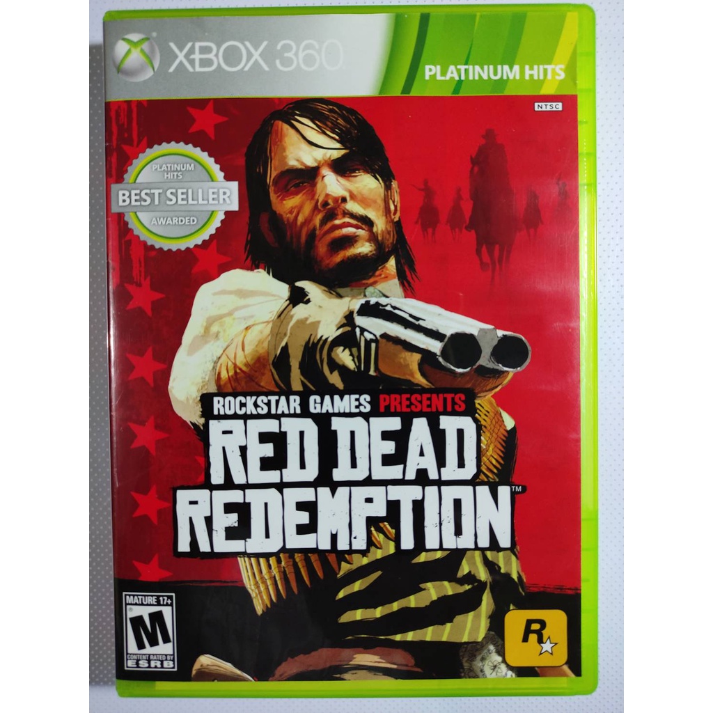 (มือ2)​ Xbox​ 360​ -​ Red​ Dead​ Redemption​ (ntsc) มีโปสเตอร์​*เล่นได้ทุกโซน & XB1, XSX