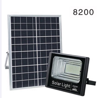 ไฟโซล่าเซลล์ สปอตไลท์ Solar LED โซล่าเซลล์ รุ่นพี่บิ๊ก 10W 25W 40W  60W 100W 200W  แสงสีขาว