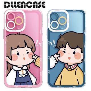 Dllencase เคสโทรศัพท์มือถือแบบนิ่ม TPU ใส กันกระแทก สําหรับ Compatible For iPhone 14 13 Pro Max 6 Plus 6s Plus 7 7 Plus 8 8 Plus X XS XR XS Max 11 12 13 Pro Pro Max A241 242