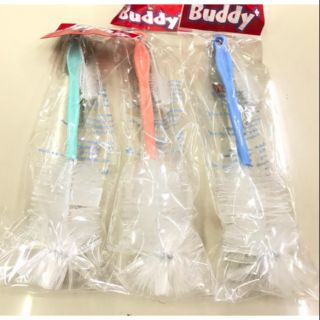 Buddy แปรงล้างขวดนม ขนแปรงไนล่อนคืนรูปทรงได้ดี ทนทาน