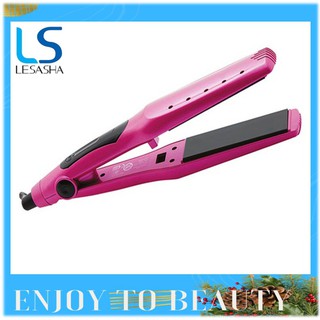 Lesasha เครื่องหนีบผมถนอมเส้มผม Wet 2 dry Pretty Pink Straightener LS0953