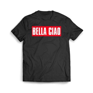 เสื้อผ้าผชBella Ciao เสื้อเชิ้ต 2S-5XL