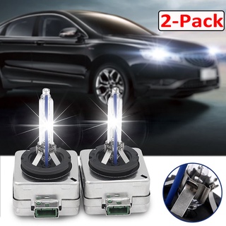 หลอดไฟซีนอน ไฟตัดหมอก D1S D2S D3S HID สําหรับรถยนต์ 2 ชิ้น