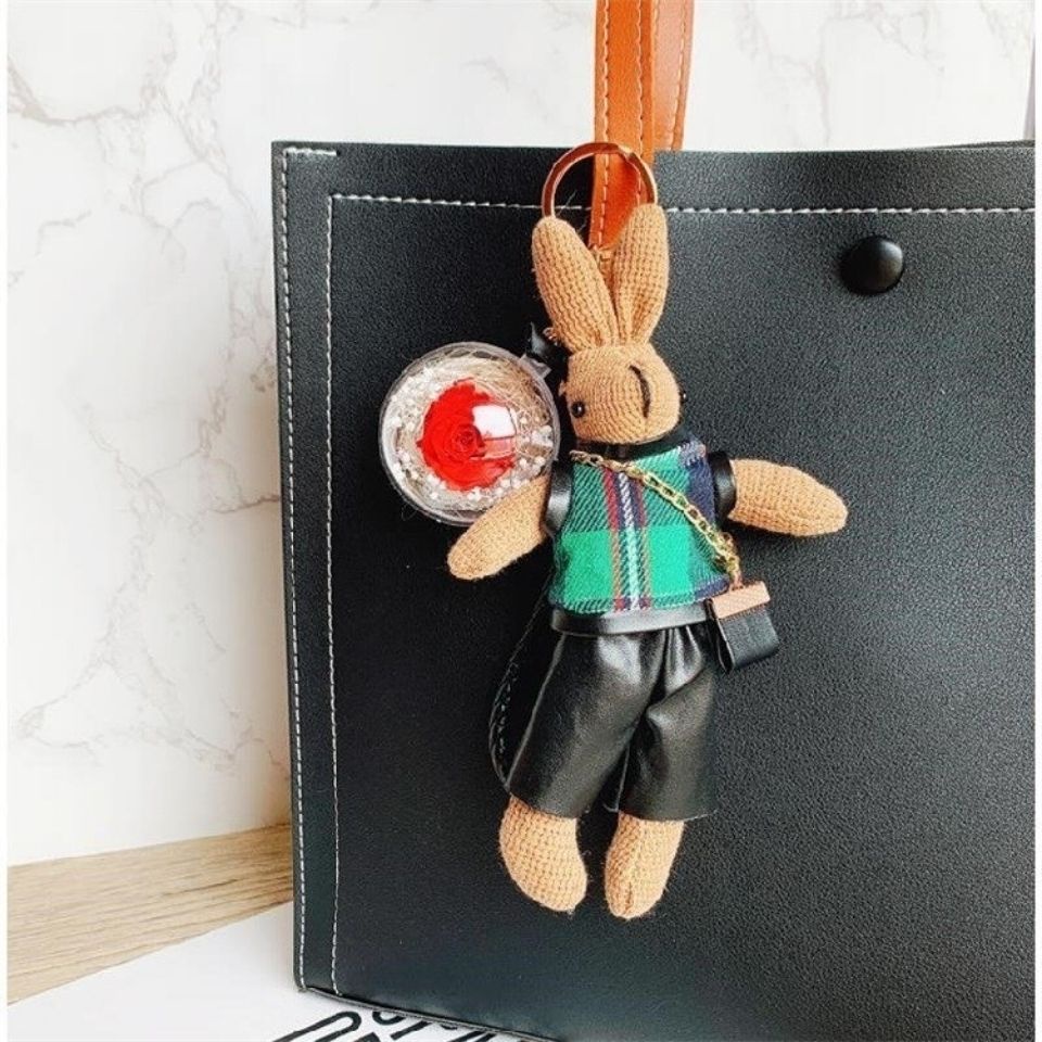 [VALLEE] อุปกรณ์เสริมกระเป๋า กระต่ายตุ๊กตาพวงกุญแจ โซ่ เครื่องประดับ ของขวัญน่ารัก สไตล์ญี่ปุ่น - รูปที่ 6