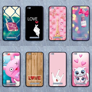 เคส  Xiaomi  Redmi 4A  ลายอินเลิฟ  ขอบนิ่มหลังแข็ง เคสมือถือ เคสโทรศัพท์ Case