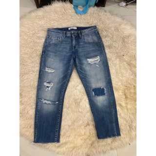 ZARA x Basic denim สวย • เอว 29 size: EUR 38 • ตำหนิ :- • Tag : ครบ