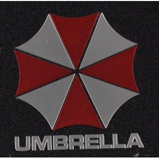 [Super Exquisite Metal Sticker] Protective Umbrella Biochemical Evil Metal Sticker for Huawei Mobile Phone Notebook Computer Anime Personalized Metal Sticker