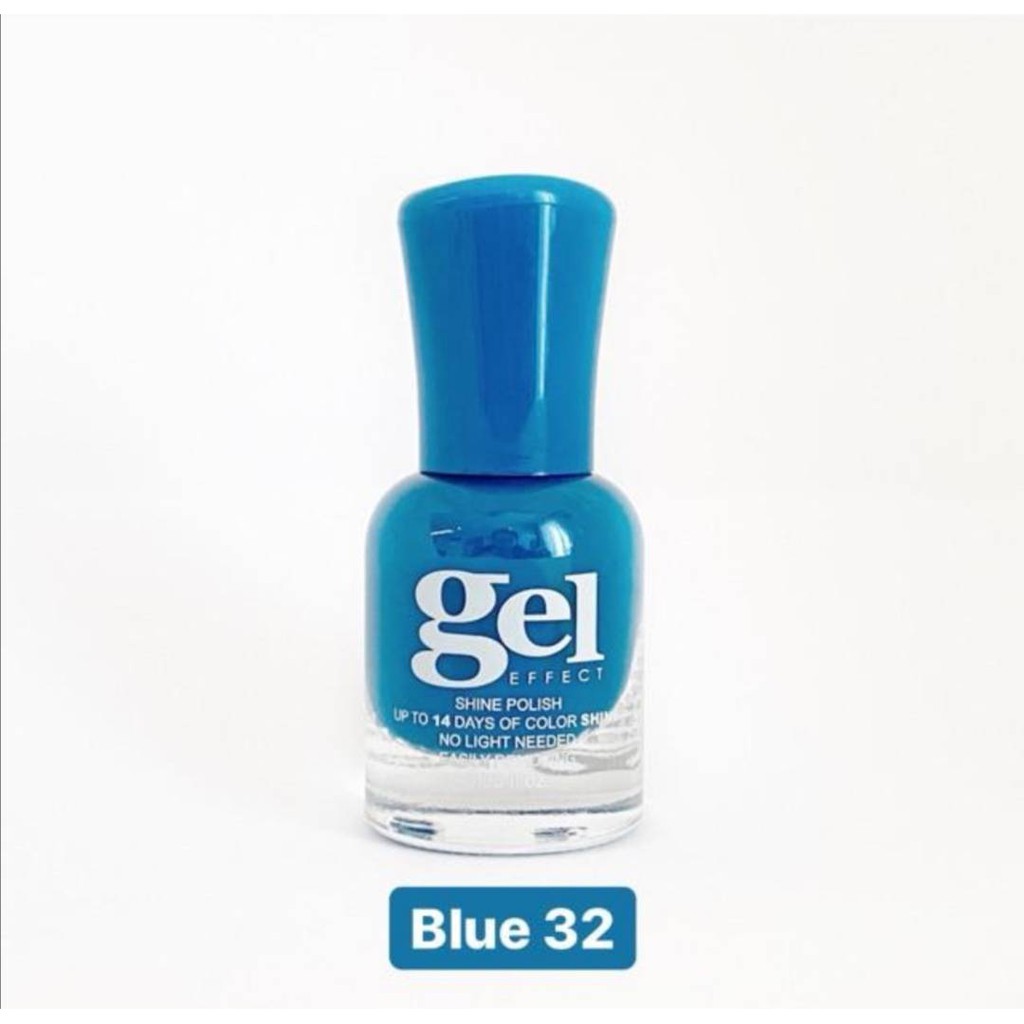 ยาทาเล็บกึ่งเจล ยาทาเล็บเจล​ ยาทาเล็บ​ Gel Effect  ยาทาเล็บไม่ต้องอบ​ สีชัด ดุจสีเจล แห้งไว 💅 - รูปที่ 4