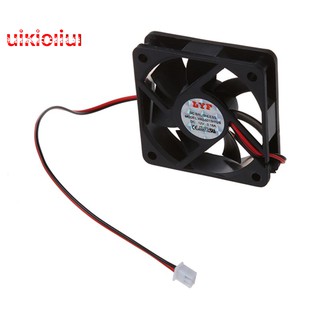 พัดลมระบายความร้อน DC 12v 2pins สำหรับ PC Computer Case CPU Cooler