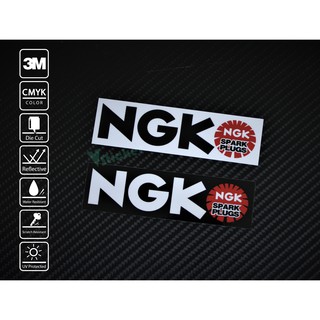 สติ๊กเกอร์ติดรถ Sticker NGK 073
