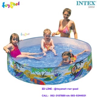 Intex สระขอบตั้ง ลูนี่ทูนส์ 5 ฟุต (1.52 ม.) รุ่น 58950