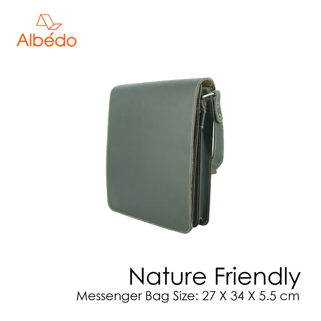 [Albedo] MESSENGER BAG กระเป๋าเอกสาร/กระเป๋าสะพายข้าง รุ่น NATURE FRIENDLY - NF00479