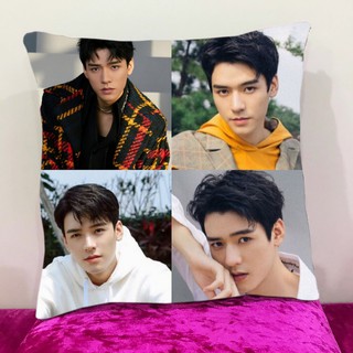 หมอนอิง สั่งทำ ใส่ได้4รูป หมอนอิงขนนุ่ม หมอนอิงโซฟา หมอนอิงในรถ หมอนอิงหลัง Cushions กงจวิ้น gong jun 龚俊 กงจุน