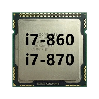 หน่วยประมวลผล CPU i7-860 i7-870 Quad Core LGA 1156