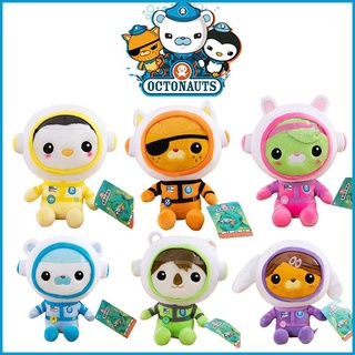 8.6in The Original Octonauts Software Stuffed Animal Plush Toy Cartoon Barnacles Kwazii Tweak Peso Dashi Cartoon Doll Toys Gift