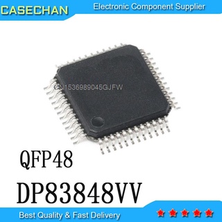 วงจรรวม QFP48 DP83848 QFP DP83848IVV DP83848VV 10 ชิ้น