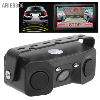 Aries306 Car Rear View Camera Kit High Definition Parking Radar Sensor LED Light Night Vision