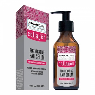 Arganicare Natural Haircare Collagen Regenerating Hair Serum 100ml