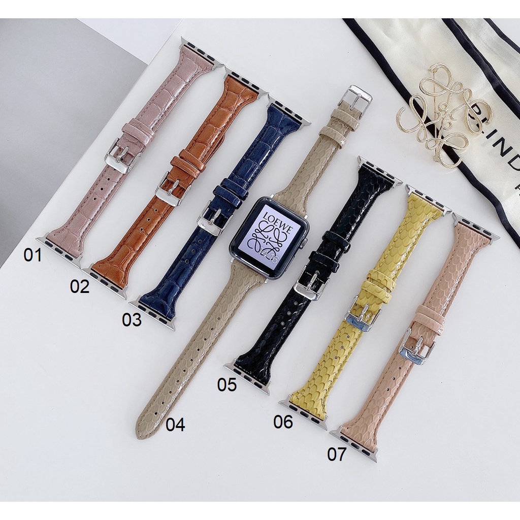 สาย Apple Watch Strap ซุ่มซ่อน สาย iWatch Series 7 6 5 4 3 2 1, สายนาฬิกา Applewatch SE Watchband Replacement Straps for Apple Watch 41mm 45mm 42mm 38mm 40mm 44mm สายนาฬิกา applewatch 7