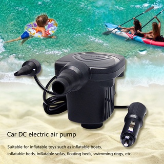 Camera.home 12V Car DC Electric Air Pump Outdoor Inflatable Boat Floating Bed Swimming Portable Inflating Tool