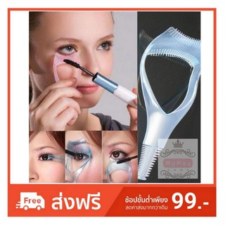 3in1 Eyelash Brush Curler ที่ปัดมาสคาร่า 3in1