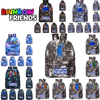 Game Roblox Rainbow Friends Large Capacity Printing Backpack Student Bag Book Kids Gift