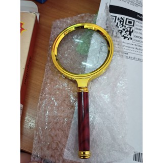 (KTS)แว่นขยายกรอบทอง Magnifier ขนาด 80 mm. Domon VCC-693