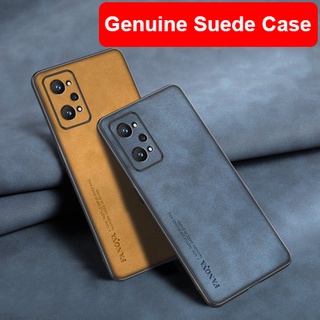 Realme GT Neo 2 GT 2 Pro เคสนิ่ม ไฮบริด ซิลิโคน หนัง PU กันกระแทก ป้องกันกล้อง เคสด้านหลัง