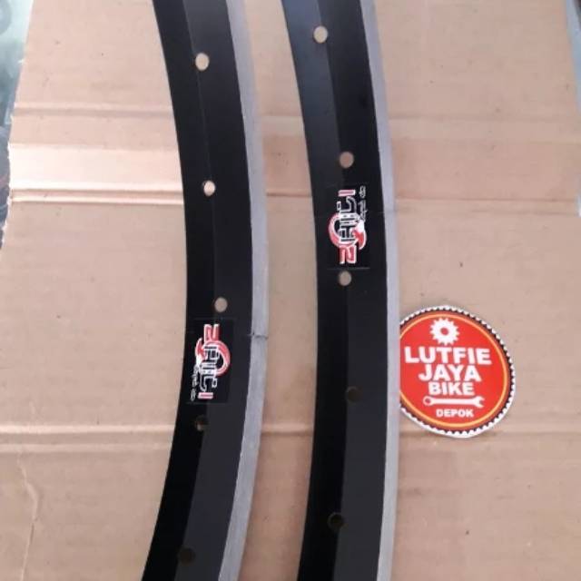 FOLDING BIKE RIMS 16 X 1.3/8 28H TRIFOLD BROMPTON