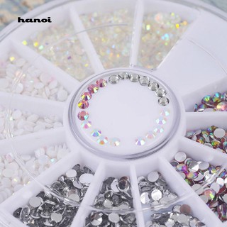 ผงกลิตเตอร์สำหรับตกแต่งเล็บ 12 สี