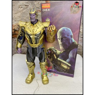 โมเดล ธานอส แบรนด์ เครซี่ทอย สูง 28-30เซ็น Model Thanos Crazy toy Action figure Tall 28-30CM