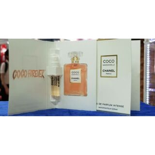 CHANEL COCO MADEMOISELLE EAU DE PARFUM INTENSE  ขนาด1.5 ML มูลค่า 500 บาทข