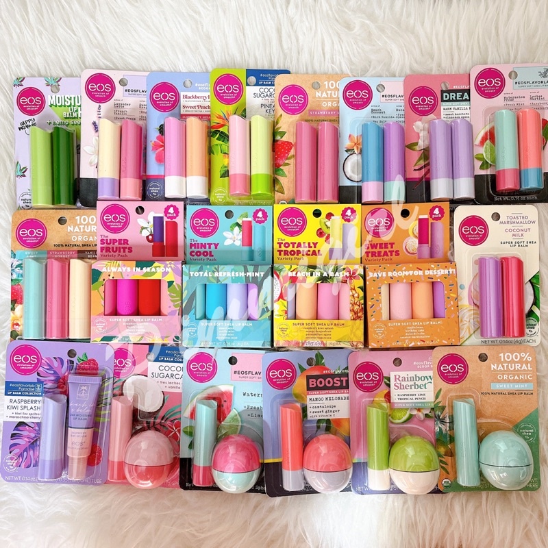 eos lip balm ลิปมันบำรุงริมฝีปาก กลิ่นหอม ใหม่ล่าสุด !! พร้อมส่ง 💞 - รูปที่ 5