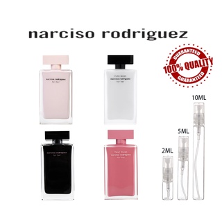 ขายน้ำหอมแบรนด์แท้ 100% Narciso Rodriguez For Her &amp; Fleur Musc &amp; Pure Musc &amp; Musc Noir Rose &amp; Forever EDP 2ml/5ml/10ml