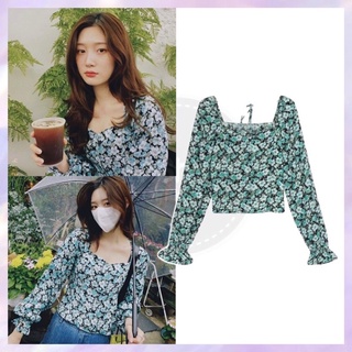 Preoder เสื้อลายดอกแบบจองแชยอน Chaeyeon