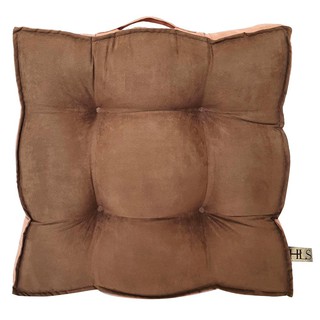 Cushion CHAIRPAD HOME LIVING STYLE MILDY 22x22" BROWN Cushion cushion Home &amp; Furniture เบาะรองนั่ง เบาะรองนั่ง HOME LIVI