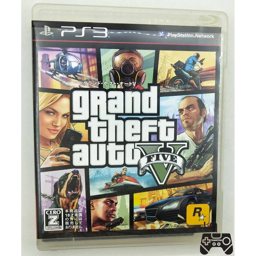 แผ่นแท้ Grand Theft Auto V PS3 (JP) แผ่นแท้ GTA V PS3 | Shopee Thailand