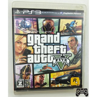 แผ่นแท้ Grand Theft Auto V PS3 (JP) แผ่นแท้ GTA V PS3