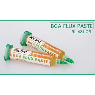 ฟลักซ์ Relife Solder RL 420,RL 421,RL 422 ใช้ได้กับโทรศัพท์มือถือ คอมพิวเตอร์ PCB BGA และ PGA