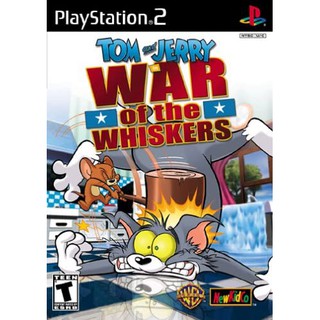 แผ่นเกมส์ PS2 tom and jerry war of the whiskers ( เกมนี้เป็น CD )