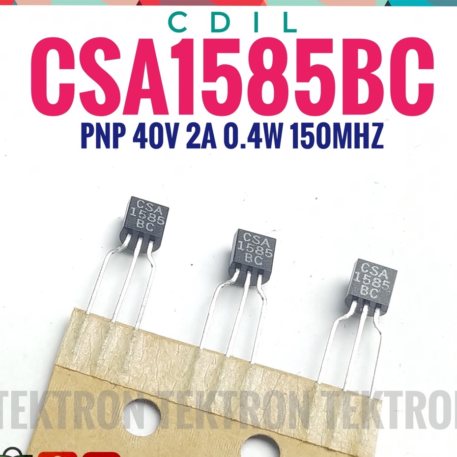 ทรานซิสเตอร์ CSA1585BC CSA1585 CSA 1585 BC PNP 40V 2A 0.4W