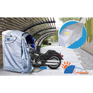 เต็นท์จอดรถสำเร็จรูป CARSBRELLA รุ่น SCOOT สำหรับรถมอเตอร์ไซค์ขนาดเล็ก ปกป้องฝุ่นและสิ่งสกปรกทุกชนิด‎