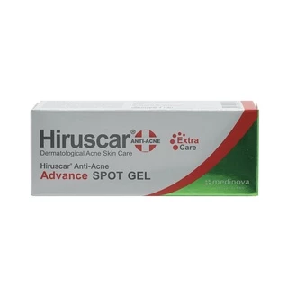 Hiruscar Anti Acne Advance Spot Gel 4g ฮีรูสการ์ แอนตี้แอคเน่ แอดวานซ์ สปอตเจล 4 กรัม