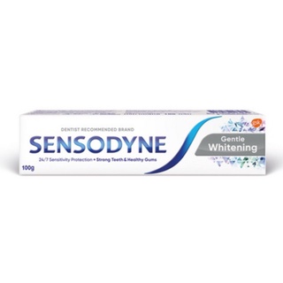 Sensodyne Gentle Whitening Toothpaste เซ็นโซดายน์ ยาสีฟัน สูตรเจนเทิล ไวท์เทนนิ่ง ช่วยลดการเสียวฟัน ขนาด 100 กรัม 13067