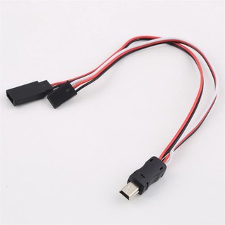 สายเคเบิ้ลเอาท์พุท Usb To Av Video Output + 5 V Dc Power Bec Input Gopro 3