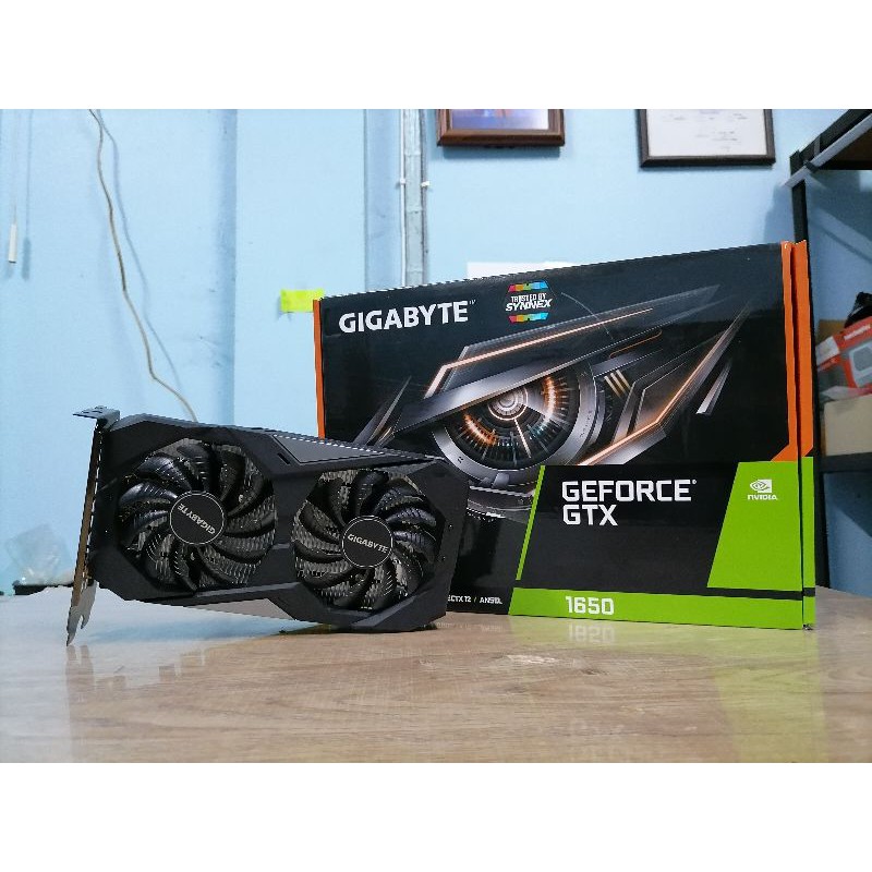 การ์ดจอ Gigabyte GTX1650 4GB มือ2